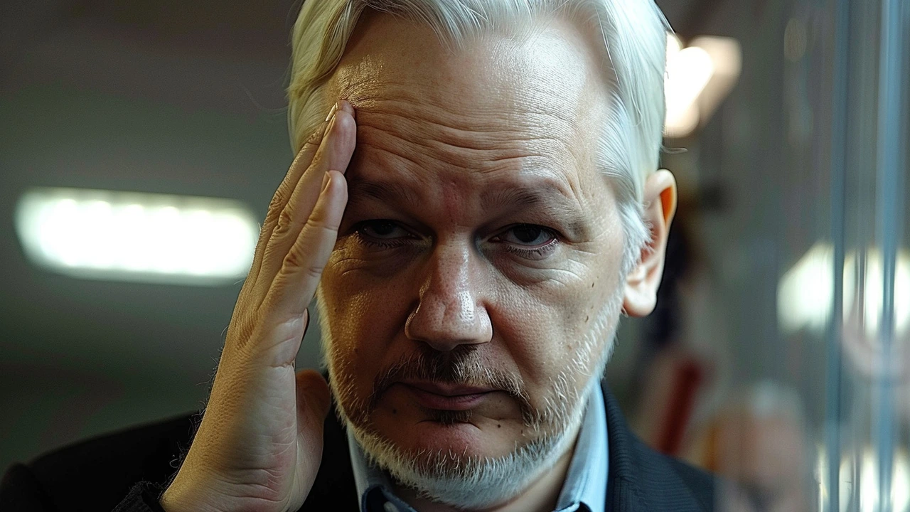 जूलियन असांज, WikiLeaks संस्थापक, ने जासूसी क़ानून के उल्लंघन के आरोपों को स्वीकार करने का किया निर्णय