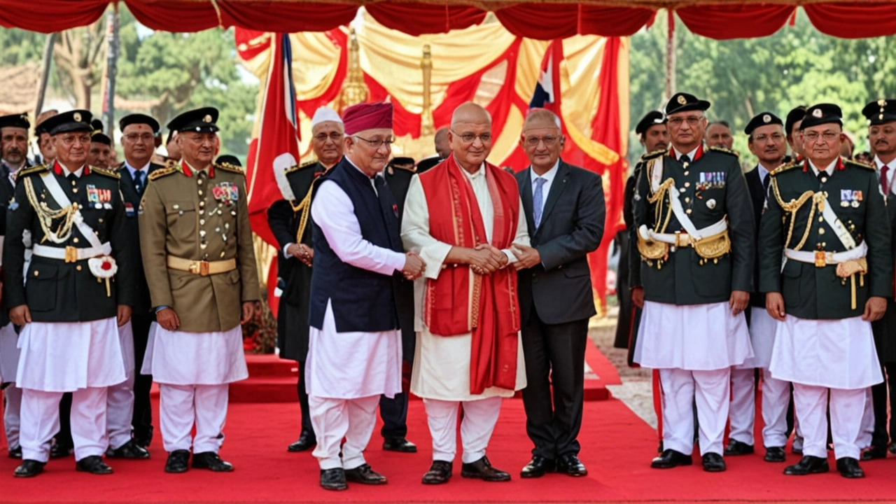 नेपाल के नए प्रधानमंत्री केपी शर्मा ओली ने ली शपथ, चौथी बार संभाली सत्ता
