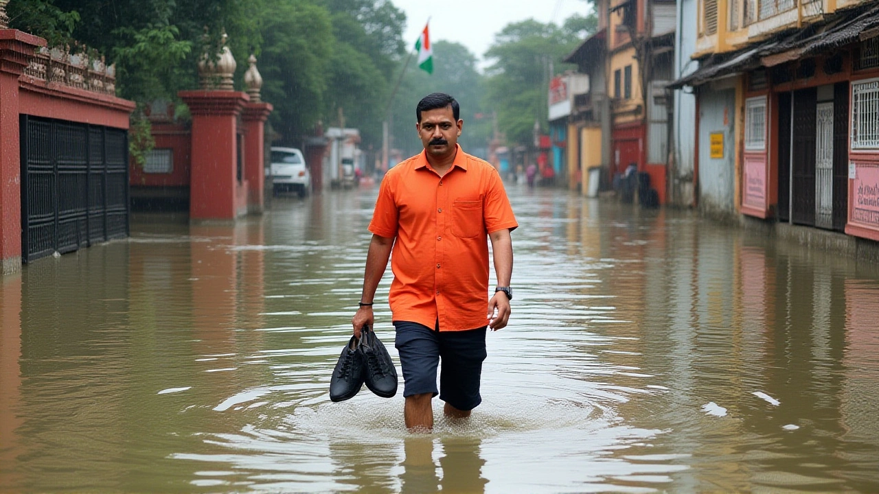 दिल्ली‑NCR में 1 अक्टूबर 2025 को हल्की‑मध्यम बारिश, तापमान 32‑34°C