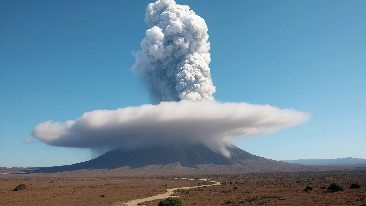 हेली गुब्बी ज्वालामुखी फटा: 12,000 साल बाद राख भारत तक पहुंची, उड़ानें रद्द