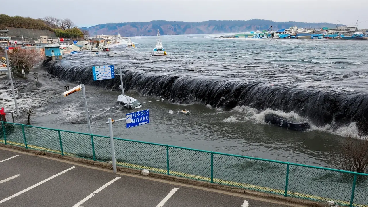 जापान में M7.6 भूकंप, सुनामी चेतावनी और इवाकुएशन