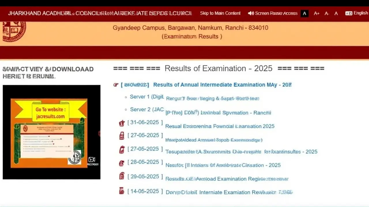 JAC 10th Result 2026 जारी: झारखंड बोर्ड ने घोषित किए नतीजे, यहाँ देखें अपना स्कोर
