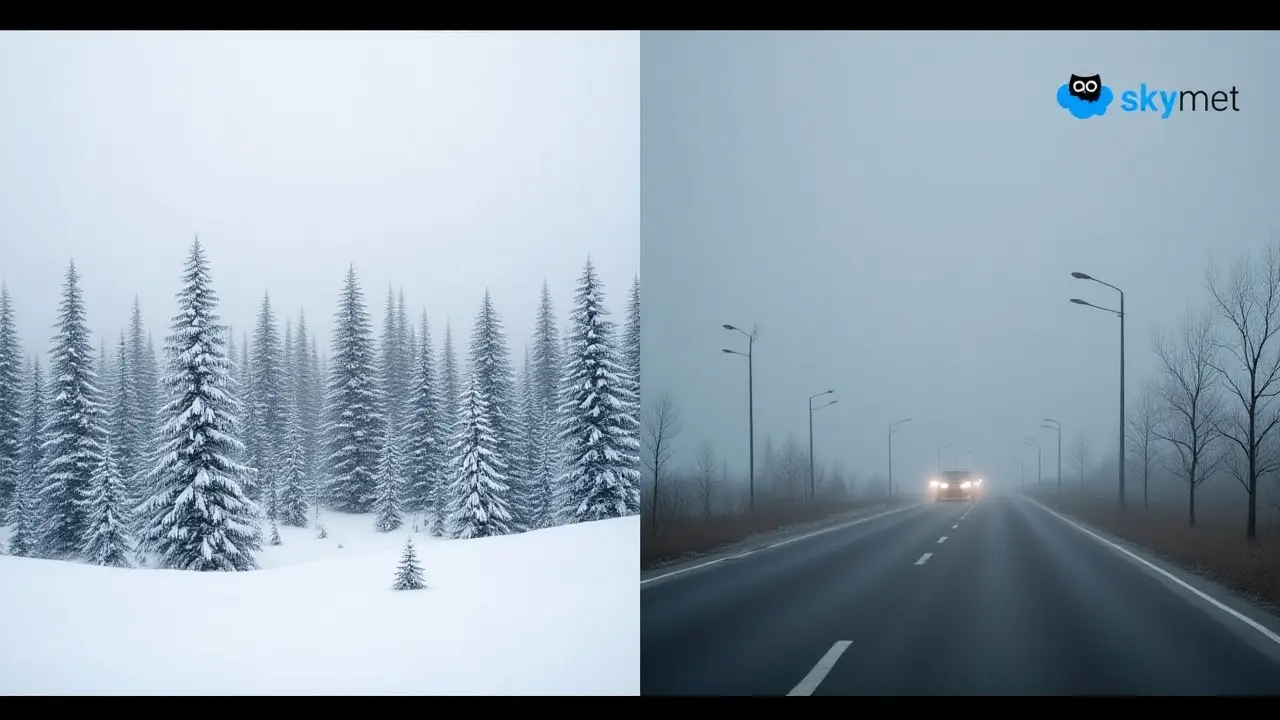 मैदानी इलाकों में लू और तूफानों का अलर्ट